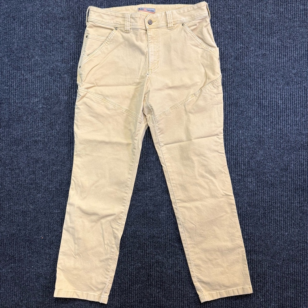 5.11 Tactical Men's Tan Chinos 34 x 32